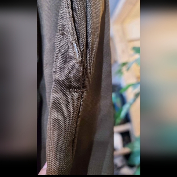 Vintage Hart Schaffner & Marx Pure Virgin Wool Pleated Pants / Size 36 x 41 - Picture 8 of 9